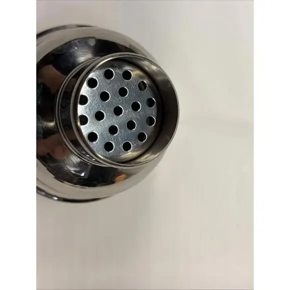 Stainless Steel Cocktail Shaker Strainer With Dial Up Drink Recipes - Picture 7 of 10